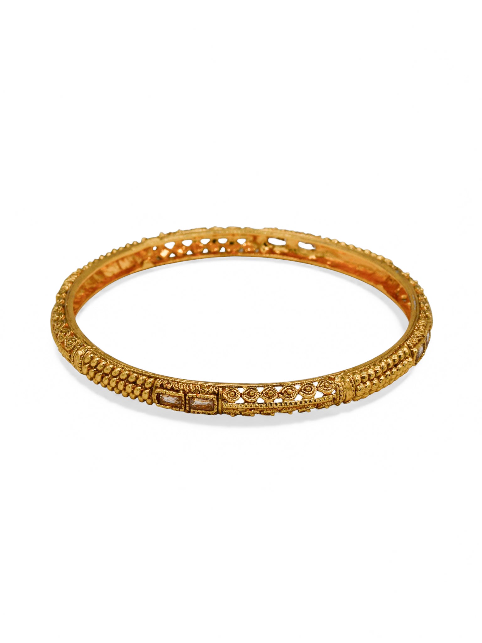 Costume Bangles With Stones - Roop Darshan