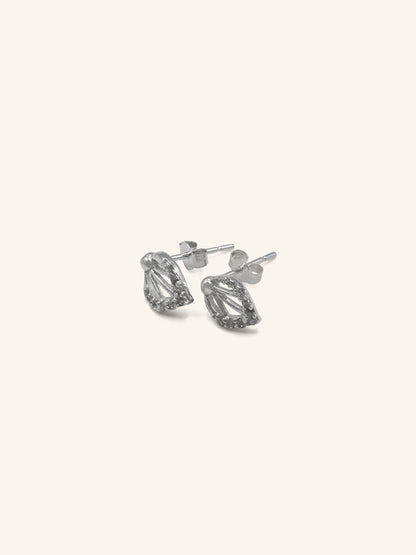 925 Sterling Silver  CZ Stud Earring