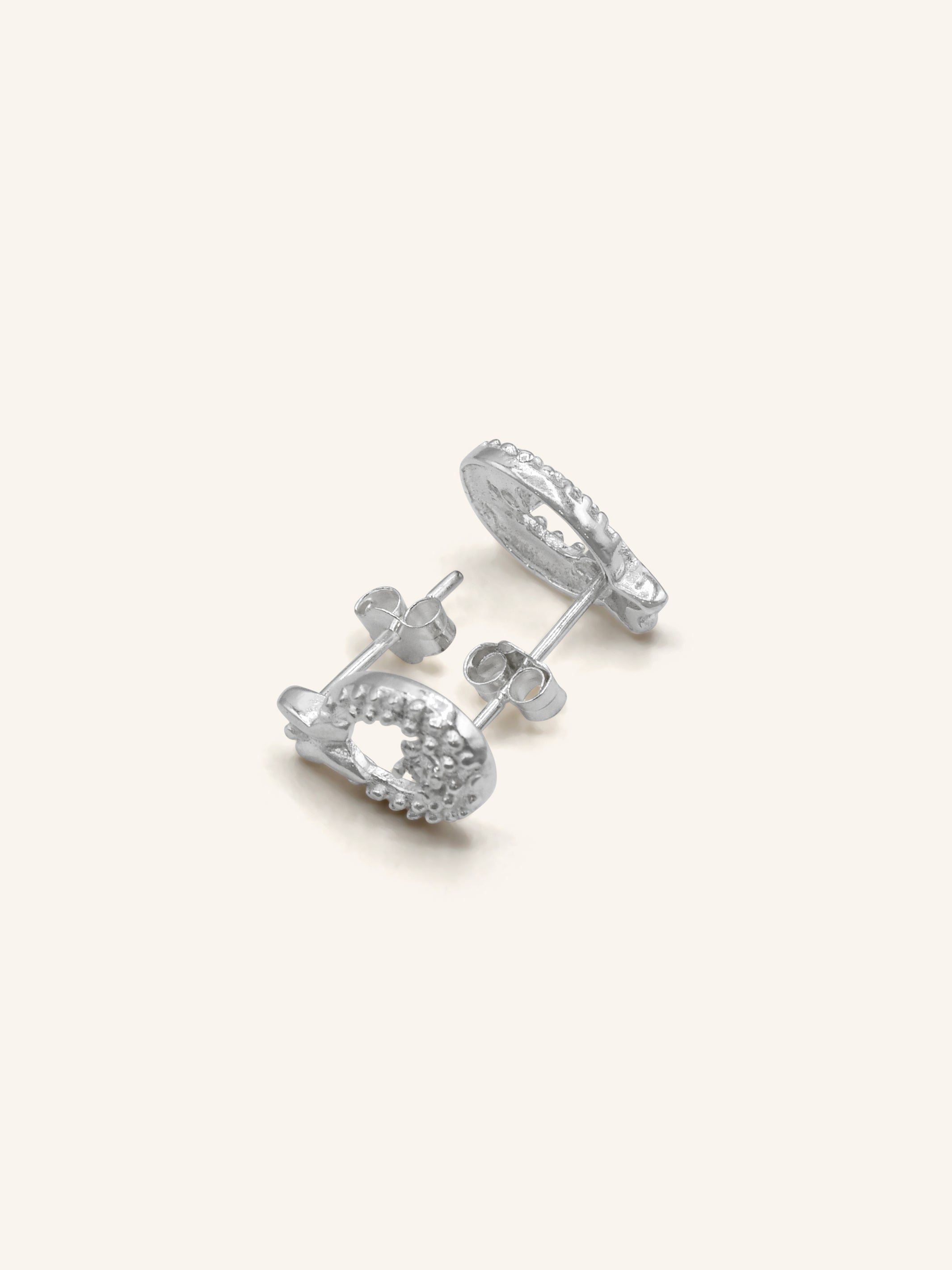 925 Sterling Silver CZ Stud Earring