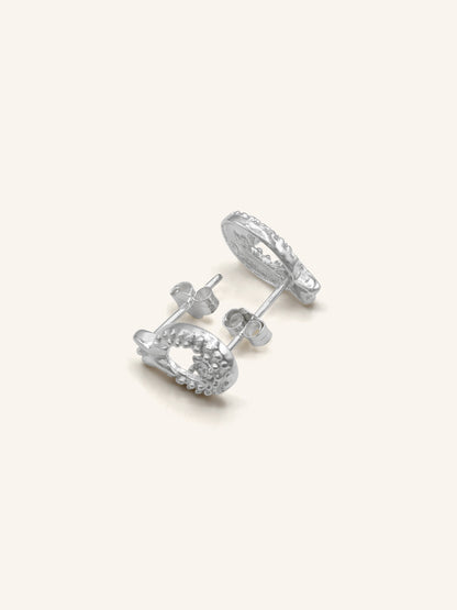 925 Sterling Silver CZ Stud Earring