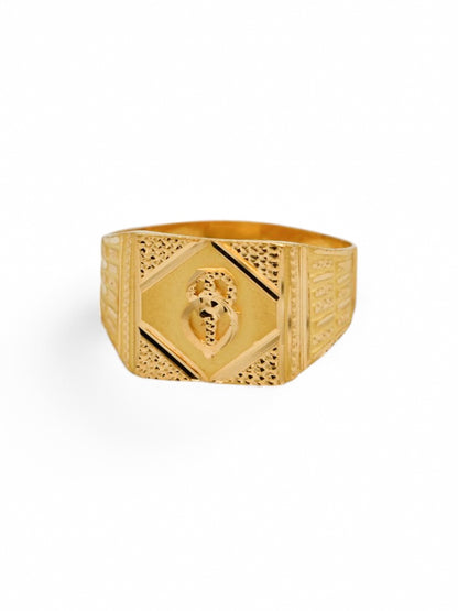 22ct Gold Mens Ring
