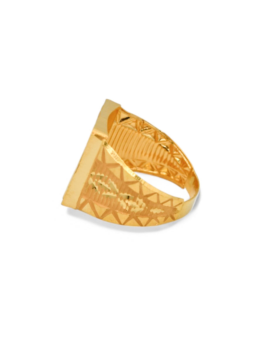 22ct Gold Mens Ring - Roop Darshan
