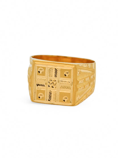 22ct Gold Mens Ring