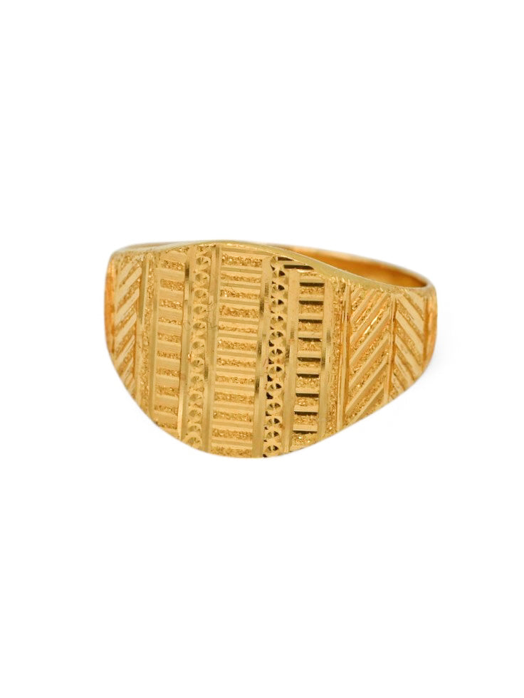 22ct Gold Mens Ring