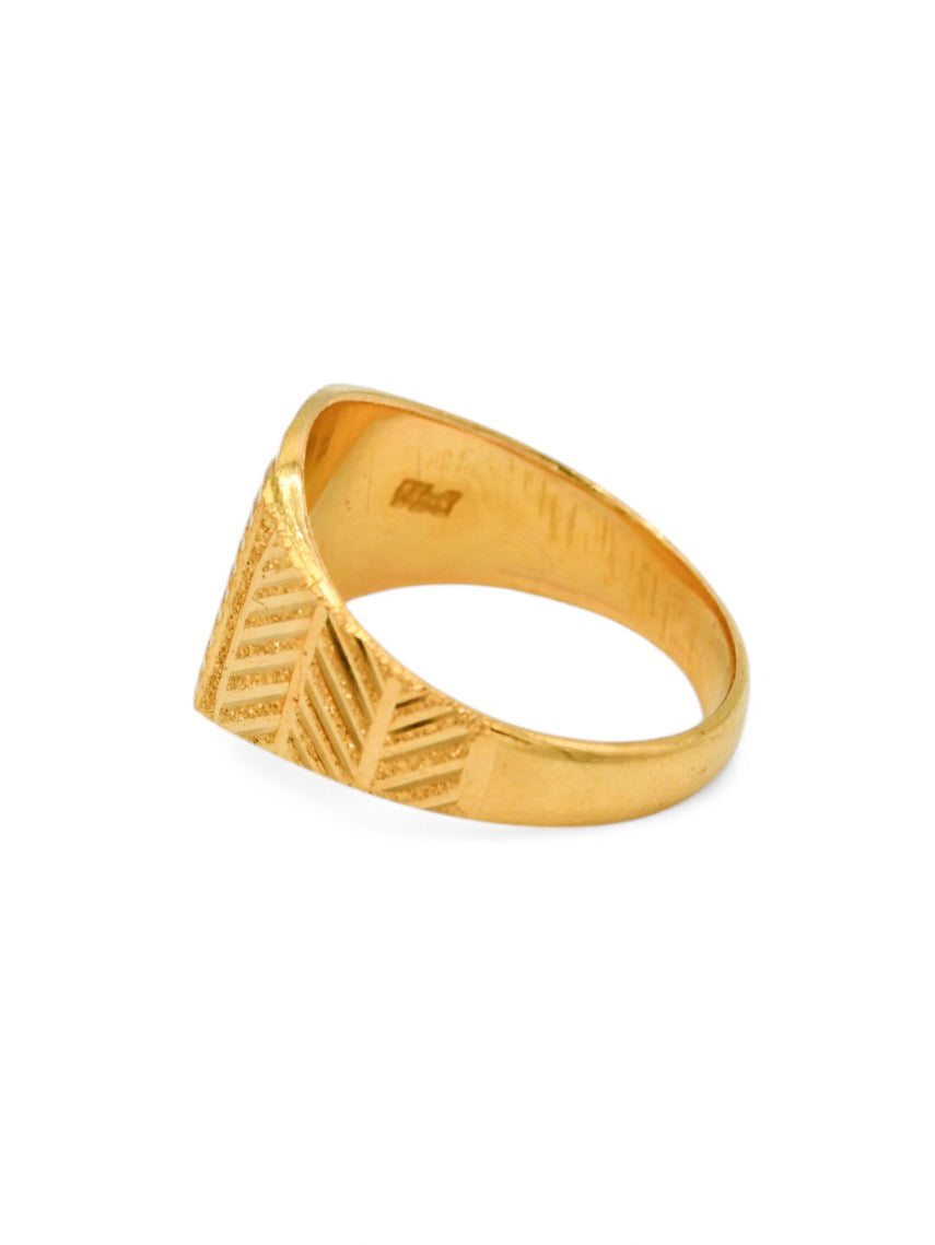 22ct Gold Mens Ring
