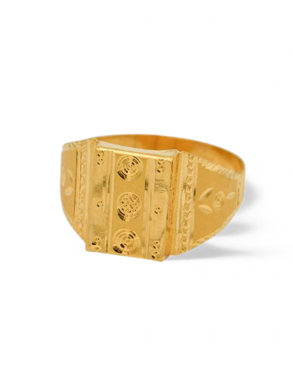 22ct Gold Mens Ring