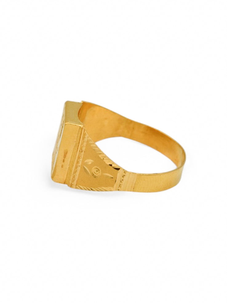 22ct Gold Mens Ring