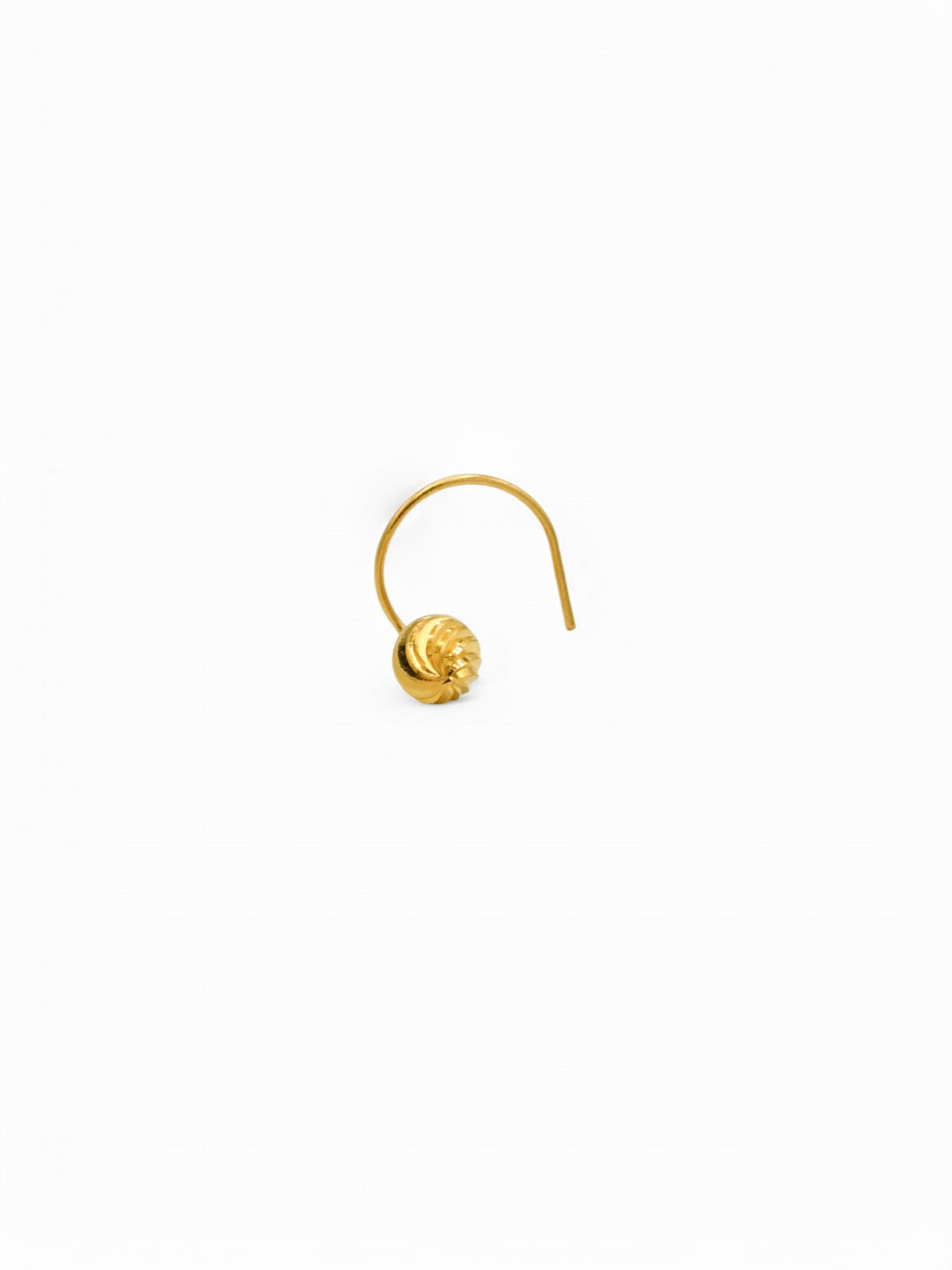 22ct Gold Nose Pin - Roop Darshan