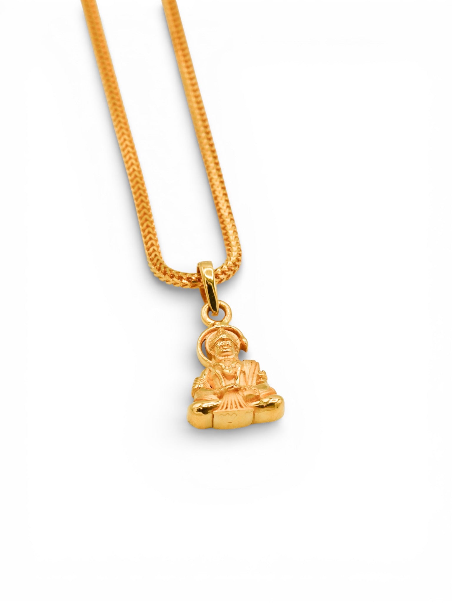 22ct Gold Hanumanji Pendant