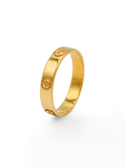 22ct Gold Band Ring
