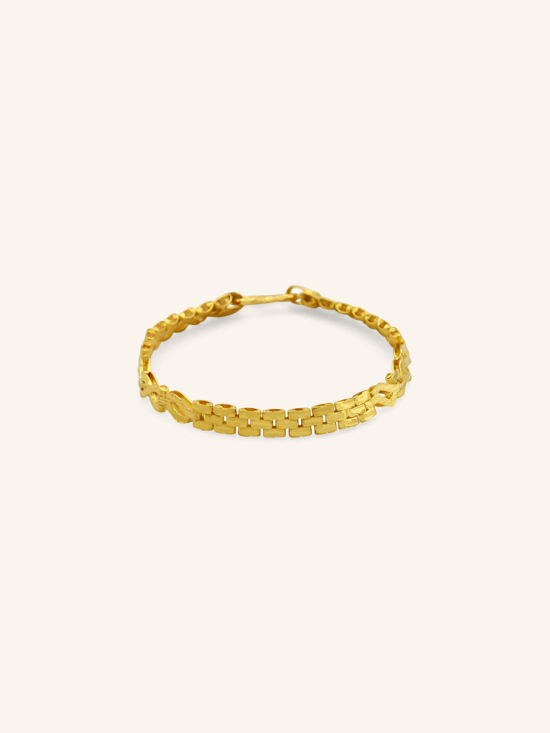 22ct Gold 1 Piece Baby Bracelet