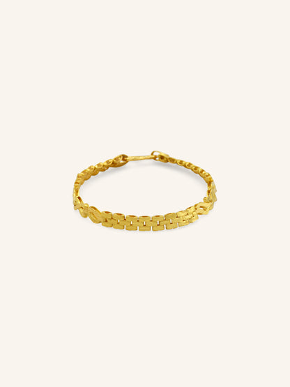 22ct Gold 1 Piece Baby Bracelet