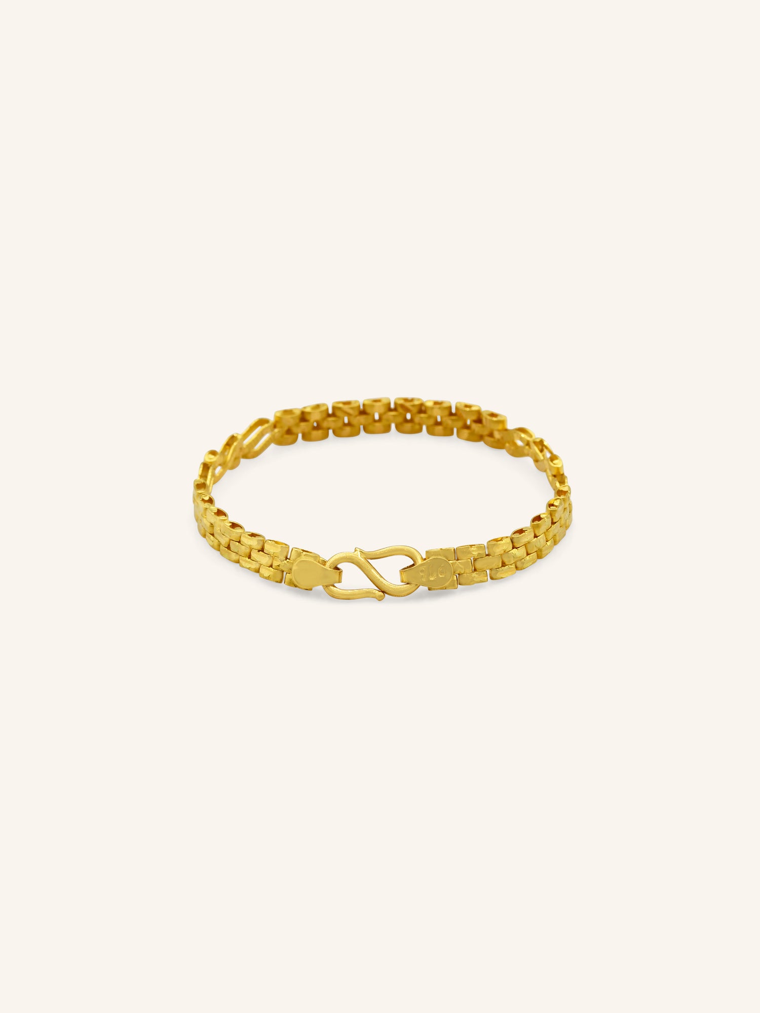 22ct Gold 1 Piece Baby Bracelet