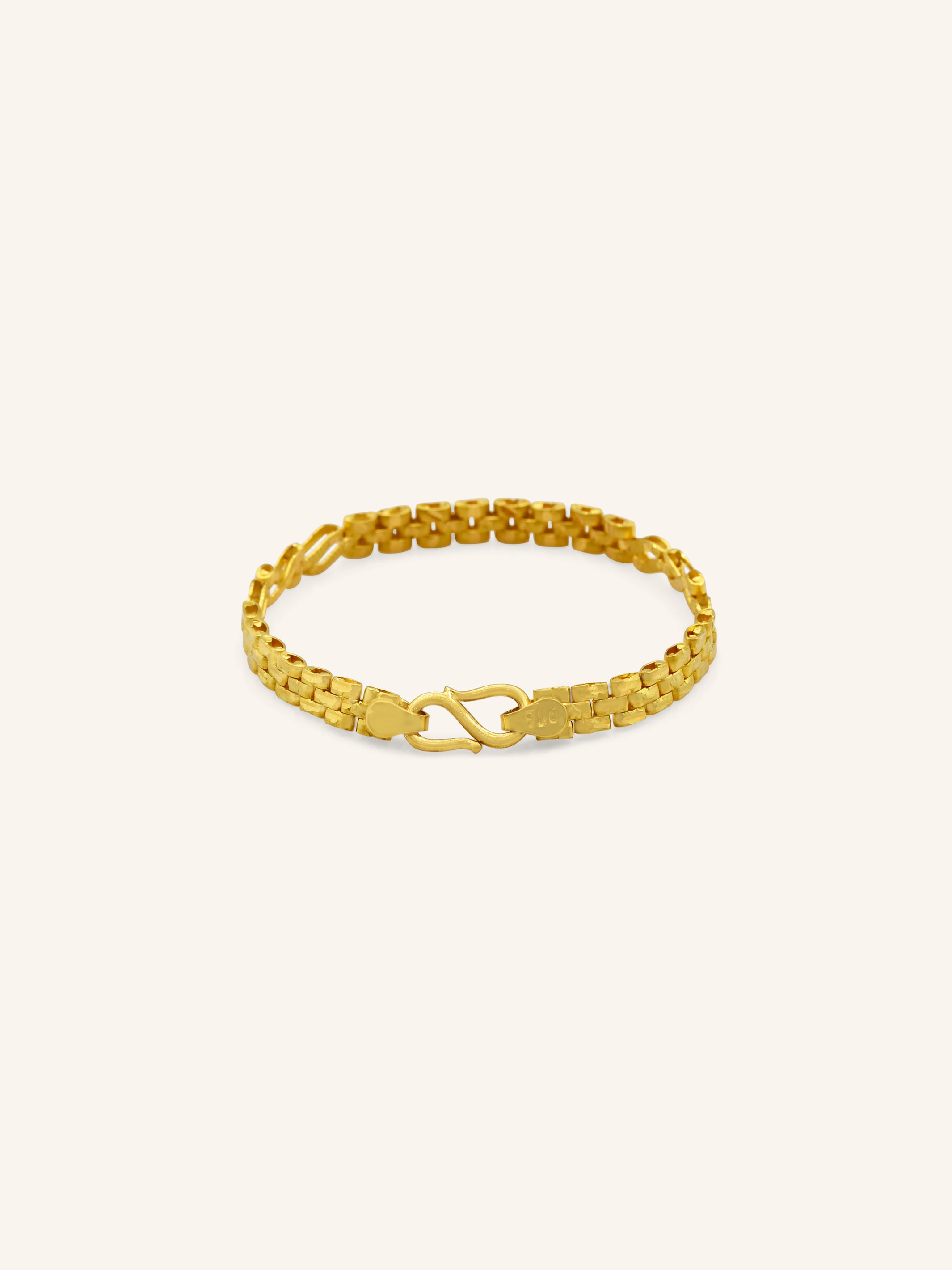 22ct Gold 1 Piece Baby Bracelet