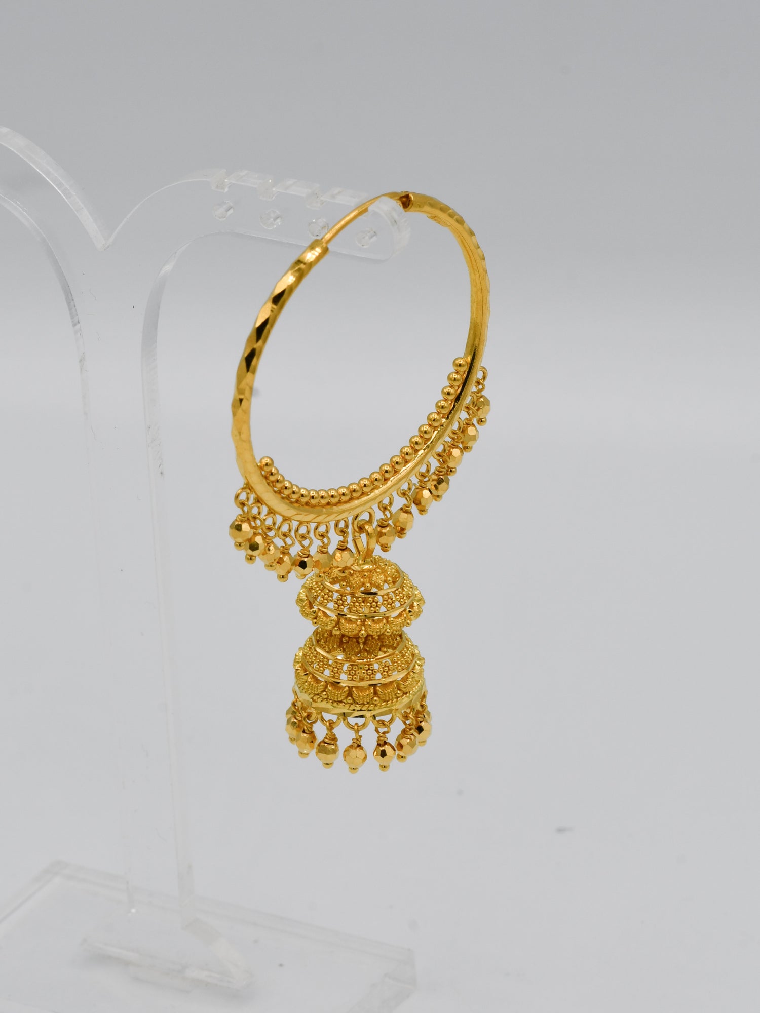 22Ct Gold Jhumki Bali - Roop Darshan