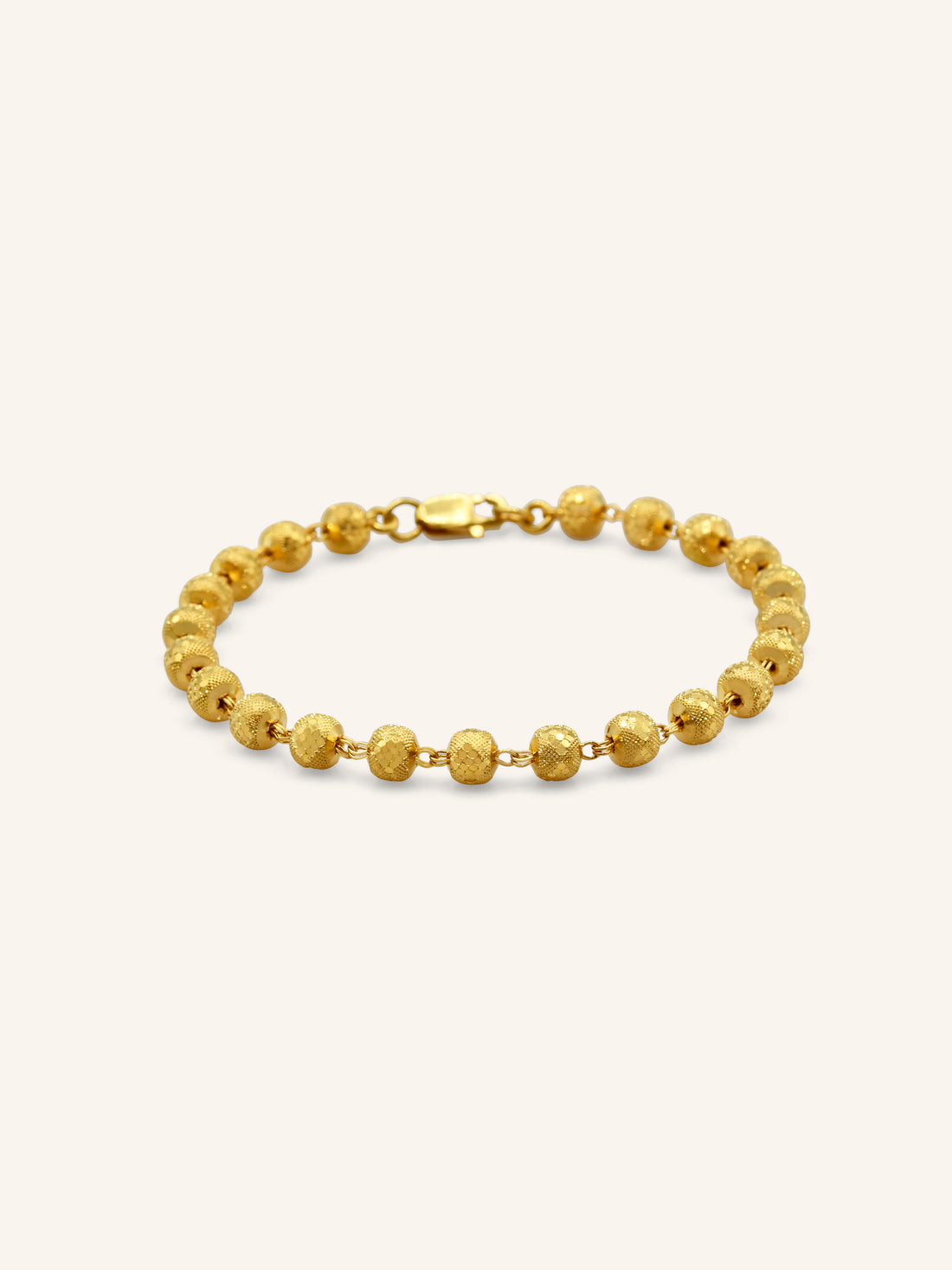 22ct Gold Ball Bracelet