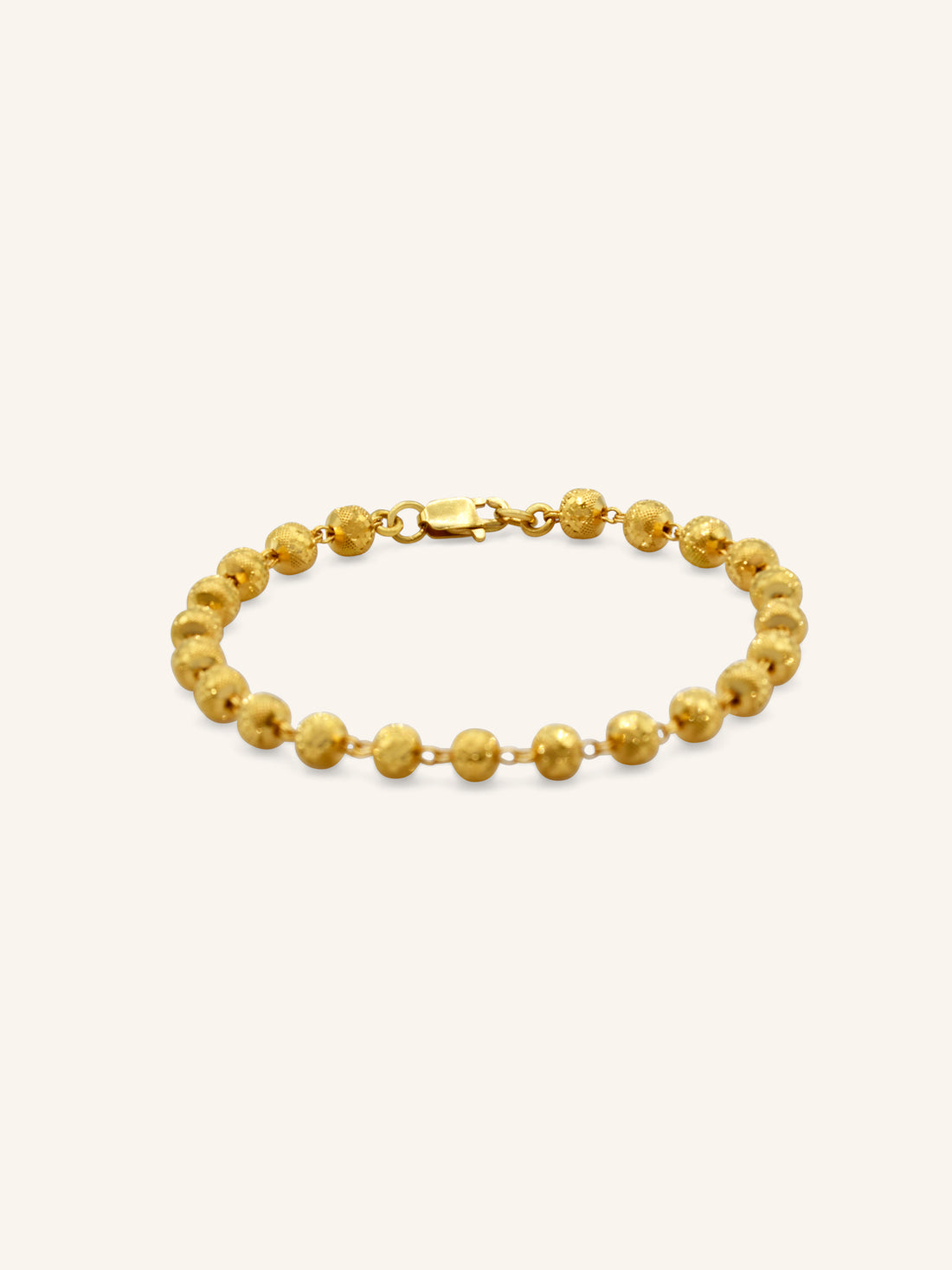 22ct Gold Ball Bracelet