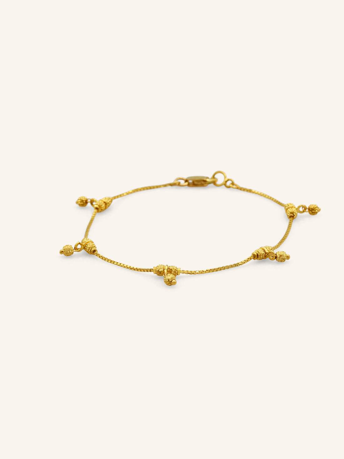 22ct Gold Ball Bracelet
