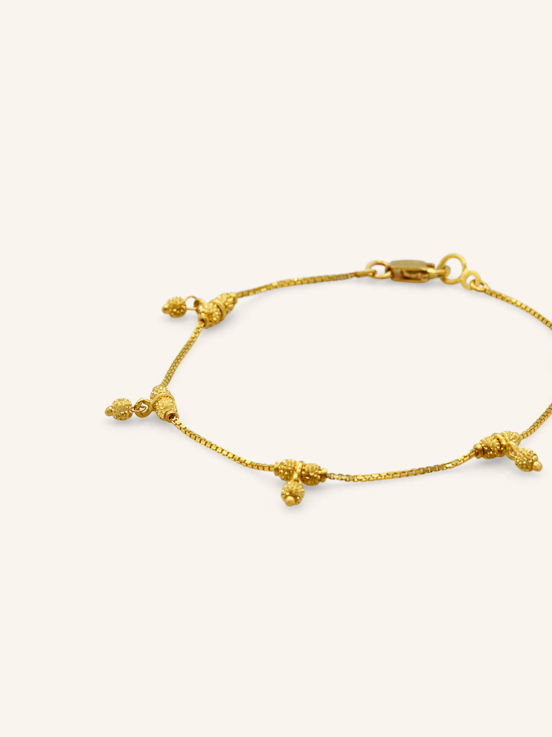 22ct Gold Ball Bracelet