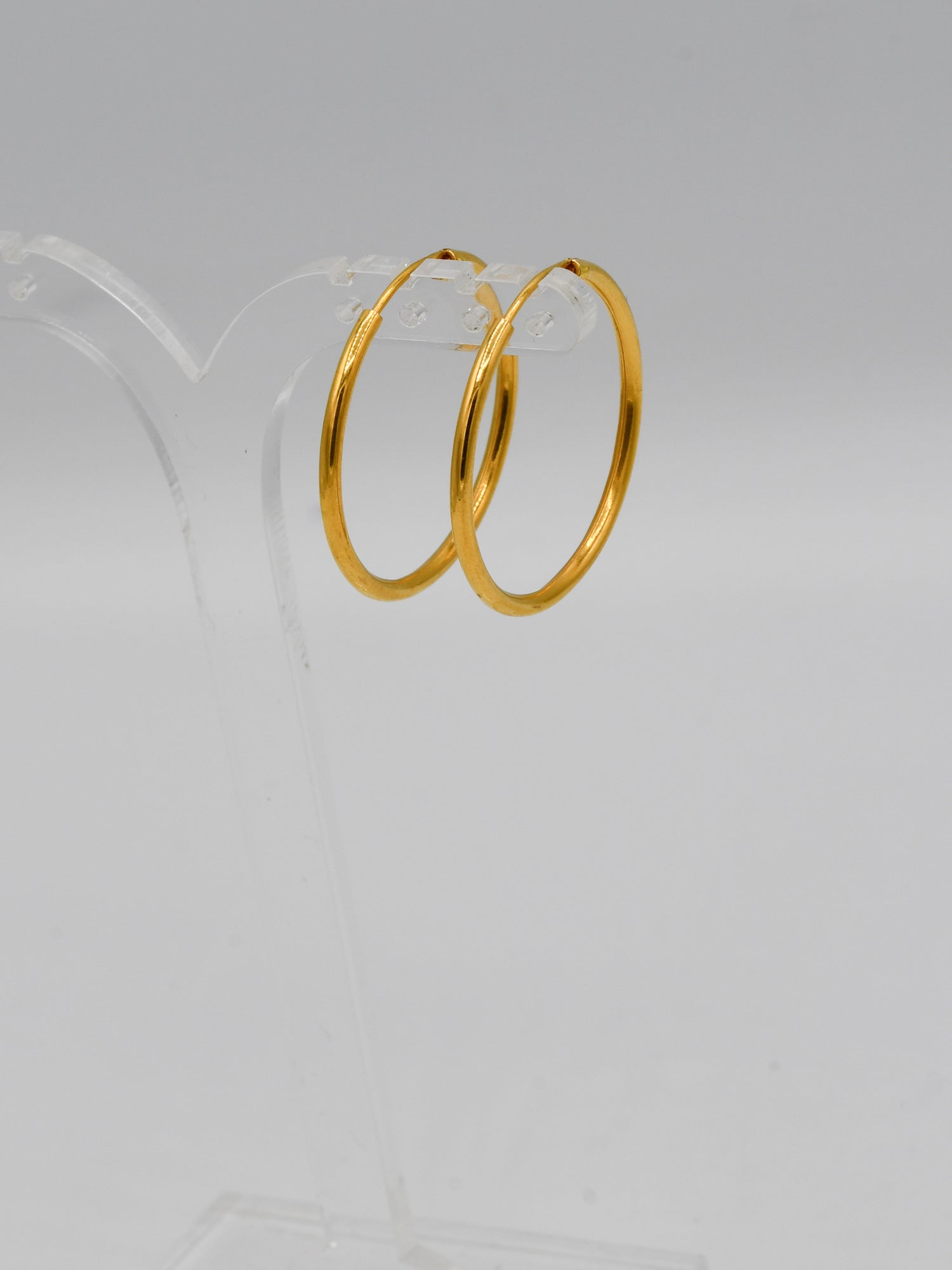 22ct Gold Plain Bali - Roop Darshan