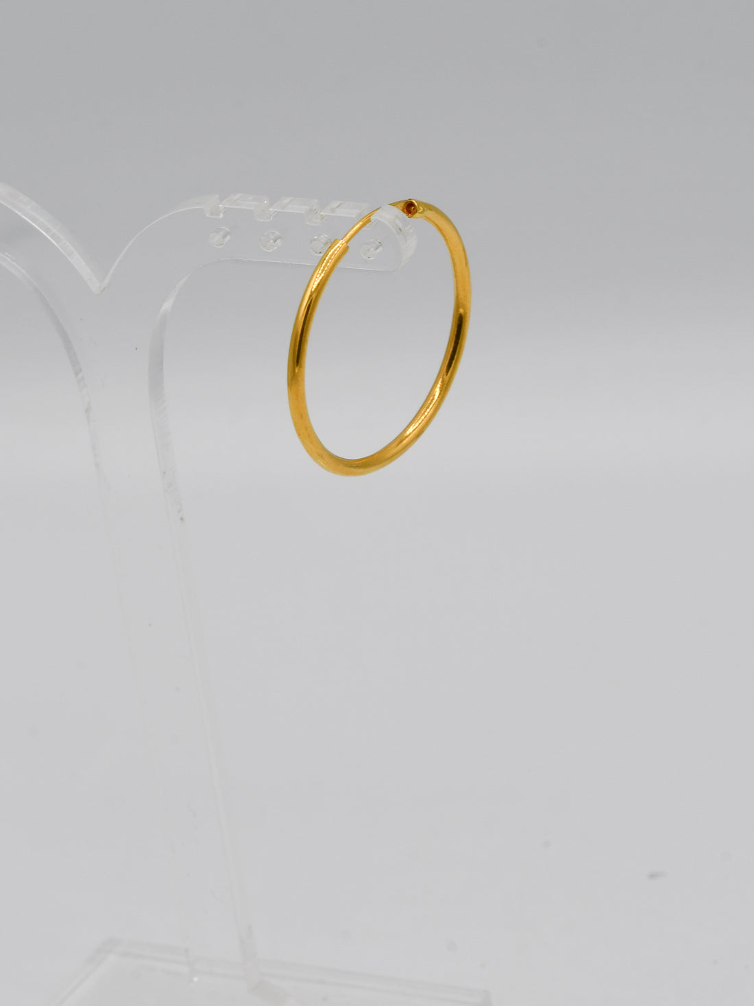 22ct Gold Plain Bali - Roop Darshan