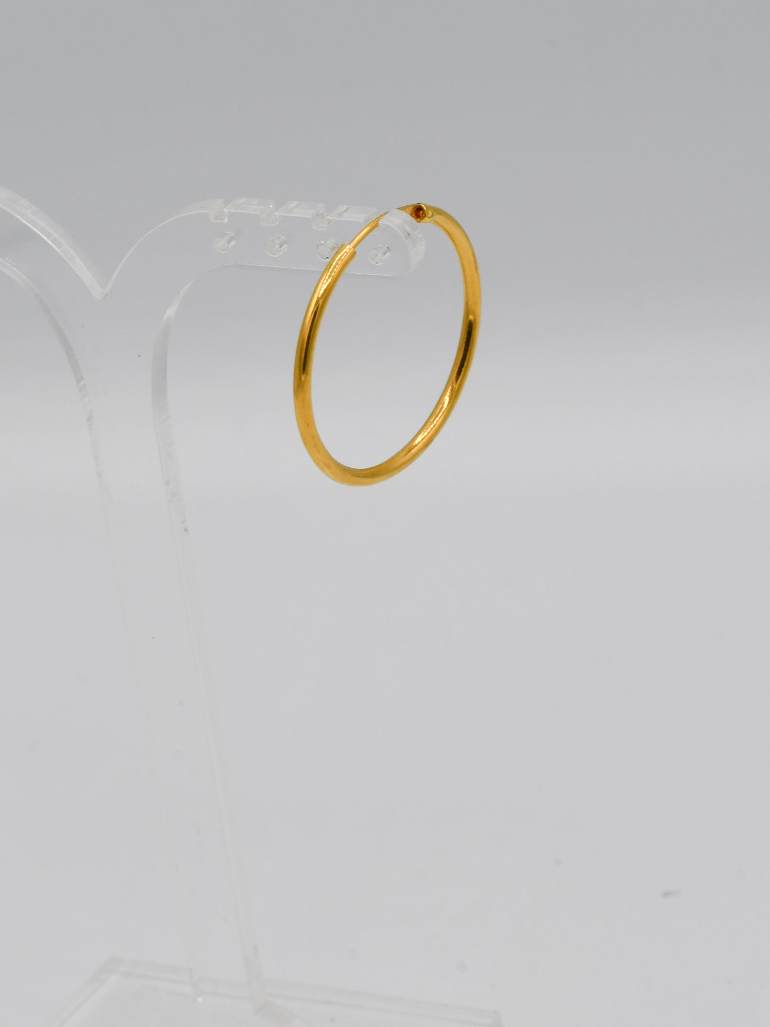 22ct Gold Plain Bali - Roop Darshan