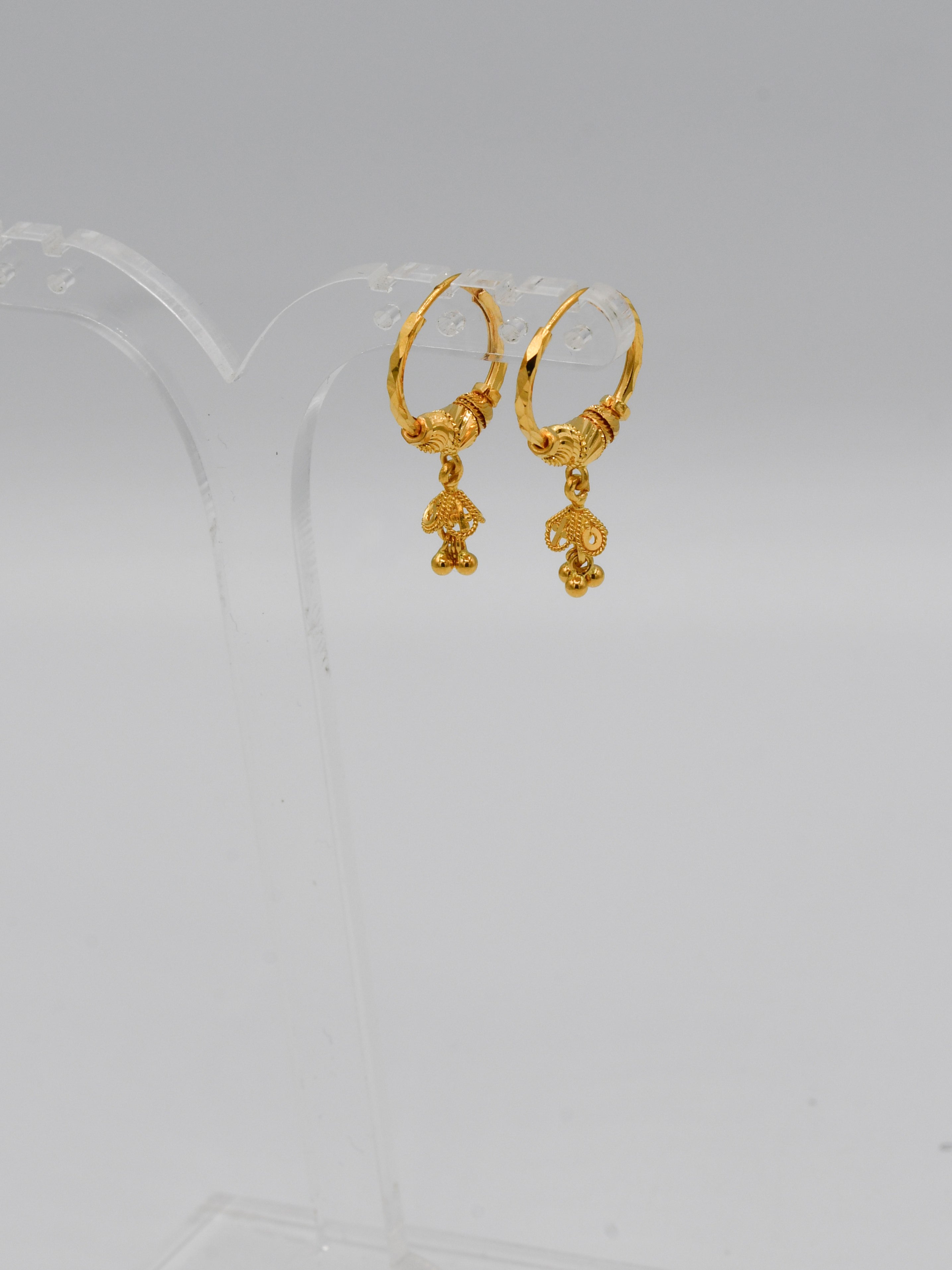 22ct Gold Jhumki Bali