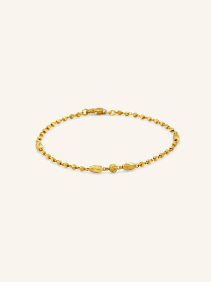 22ct Gold Ball Bracelet