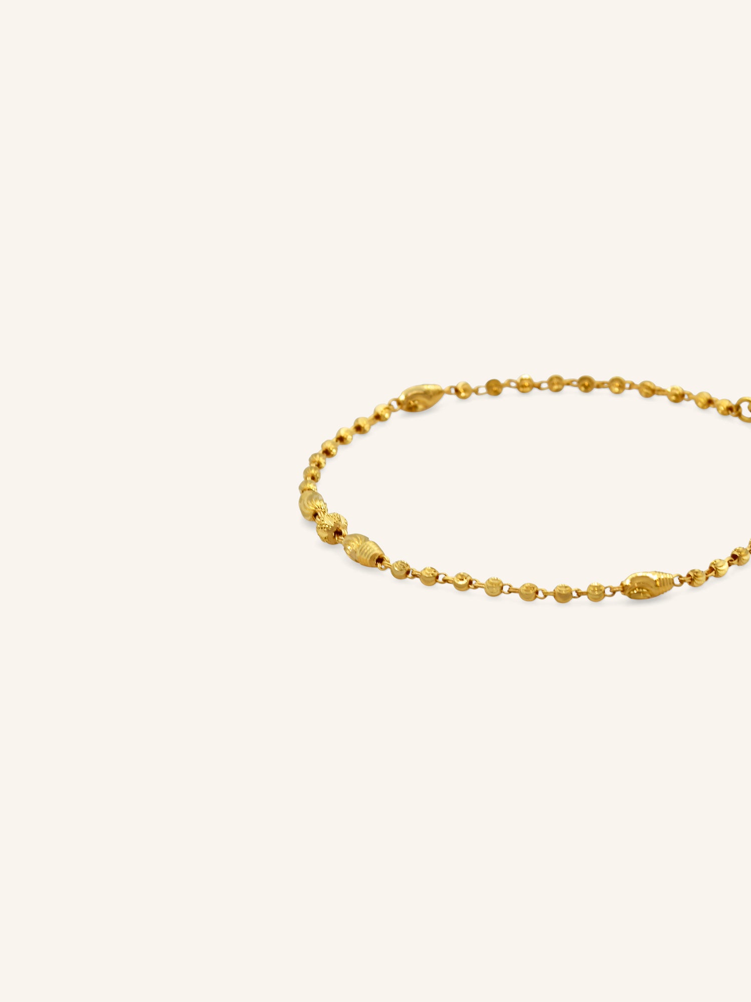 22ct Gold Ball Bracelet