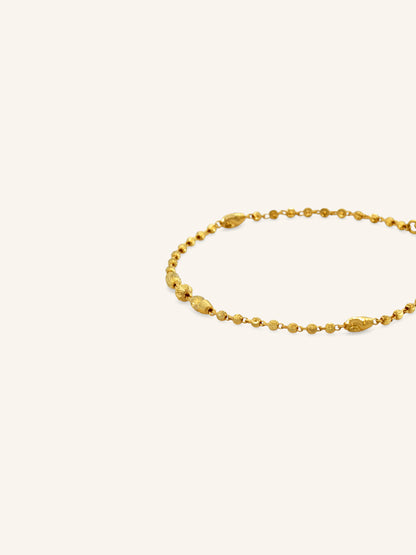 22ct Gold Ball Bracelet