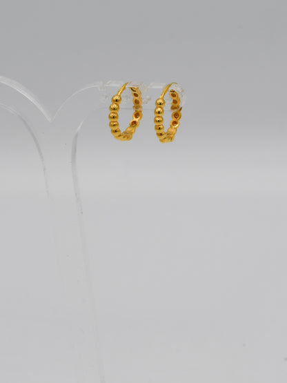 22ct Gold Bali - Roop Darshan