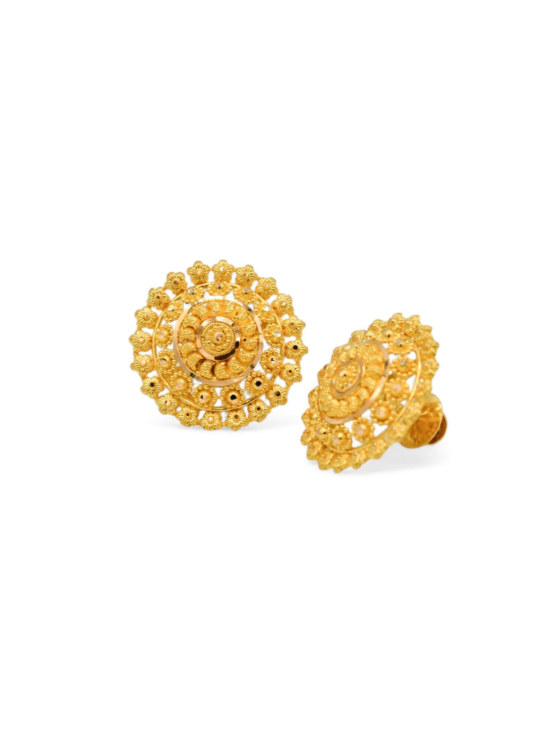 22ct Gold Stud Earrings