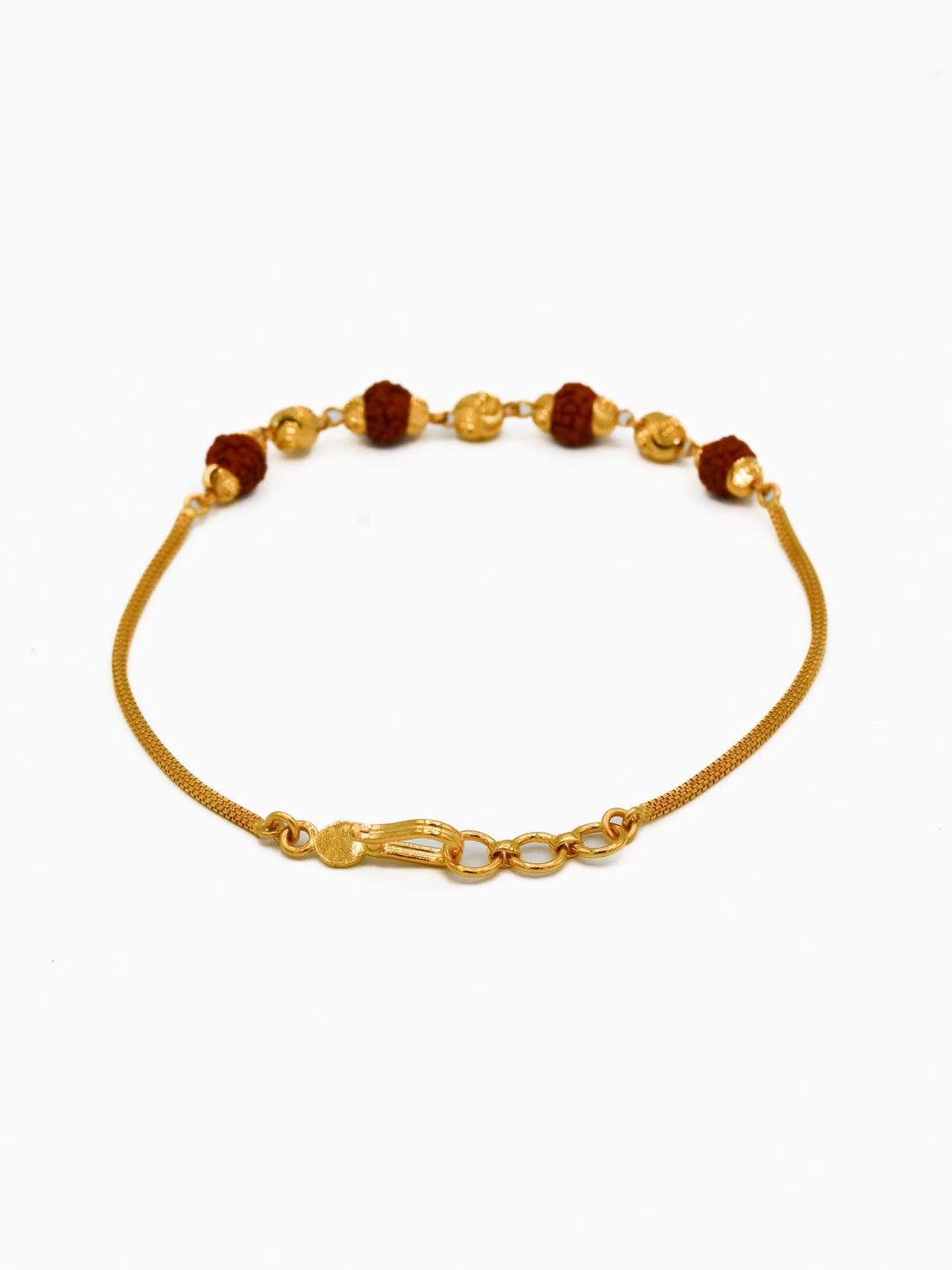 22Ct Gold Rudraksh Bracelet