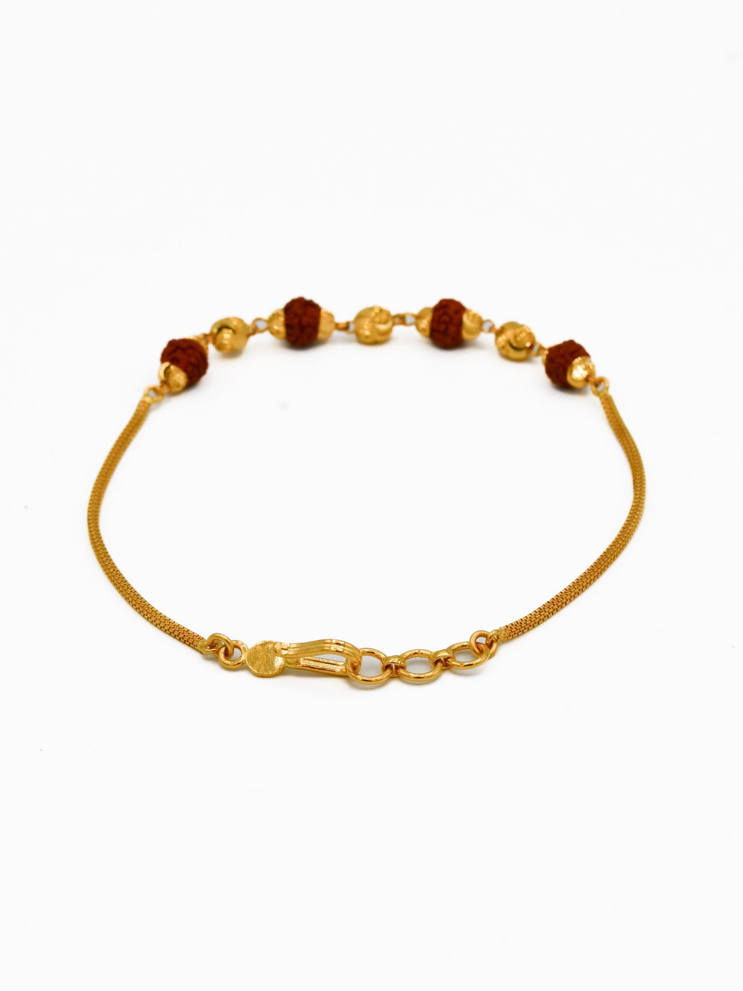 22Ct Gold Rudraksh Bracelet
