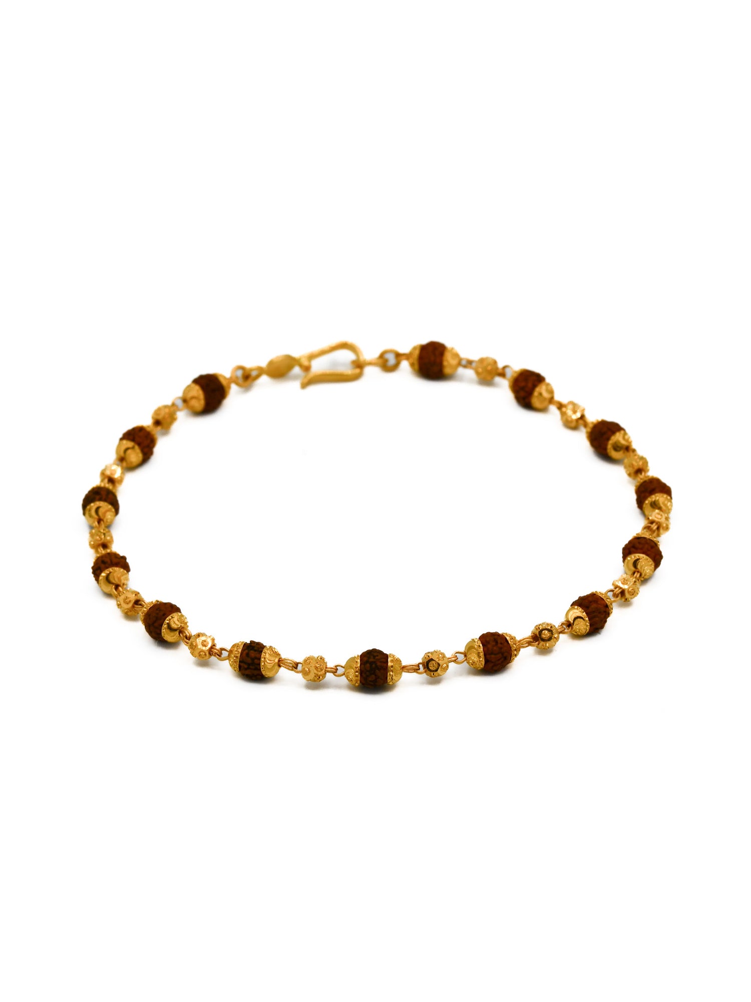 22Ct Gold Rudraksh Bracelet