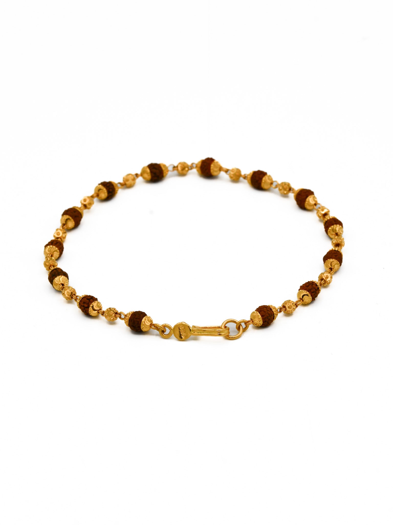22Ct Gold Rudraksh Bracelet