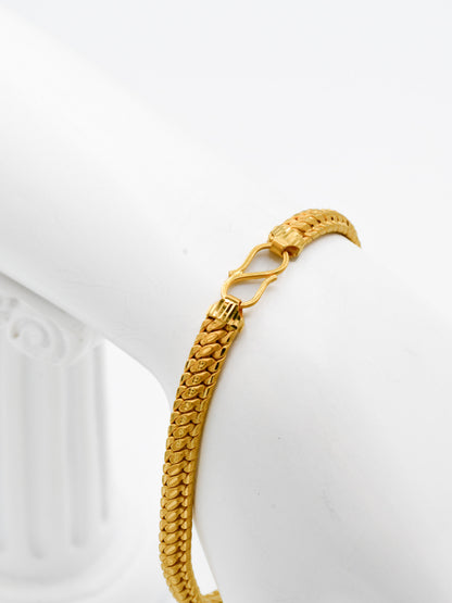 22Ct Gold Hollow Bracelet