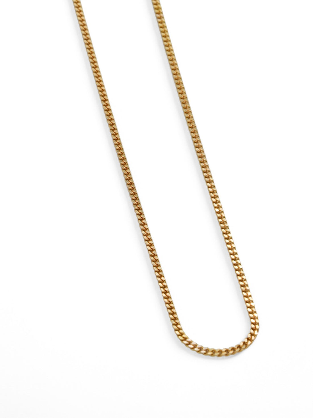 9ct Gold 2 Sided Curb Chain