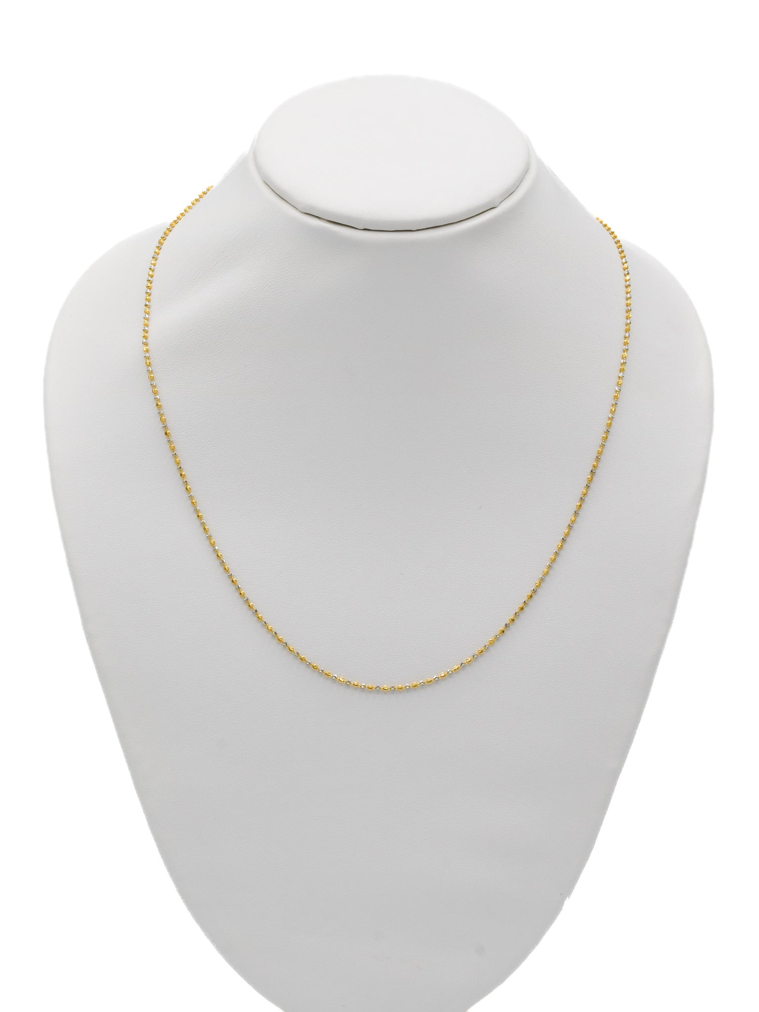 22CT Gold Two Tone Chain