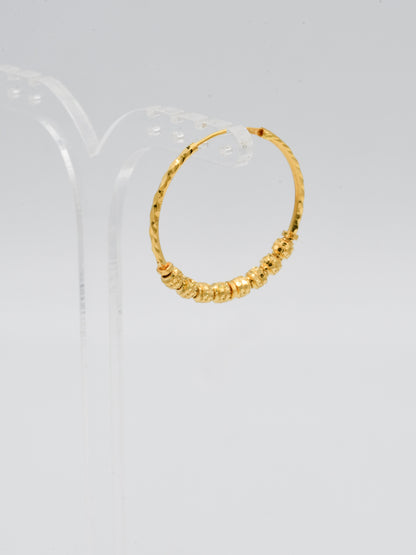22ct Gold Ball Bali