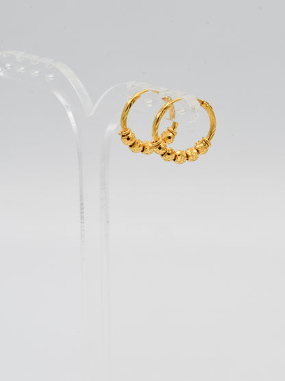 22ct Gold Ball Bali