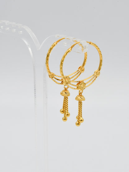 22ct Gold Ball Bali
