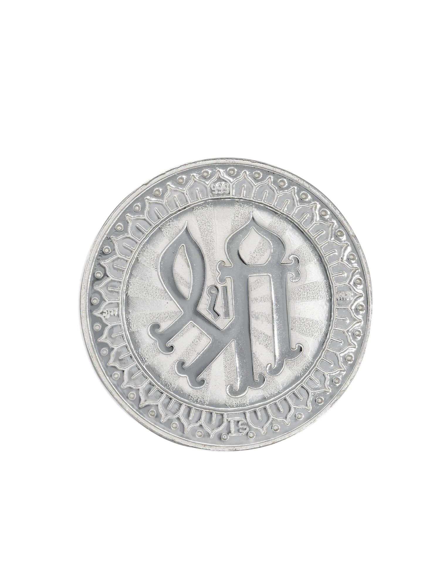 Silver Laxmi Coin 100 GMS