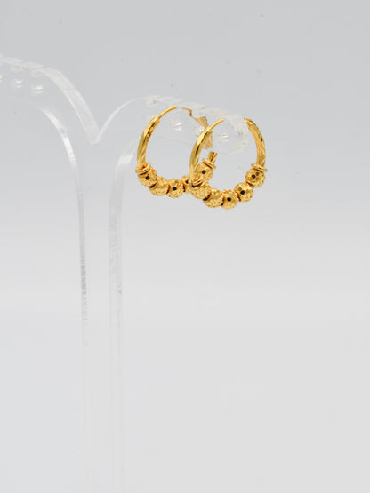 22ct Gold Ball Bali