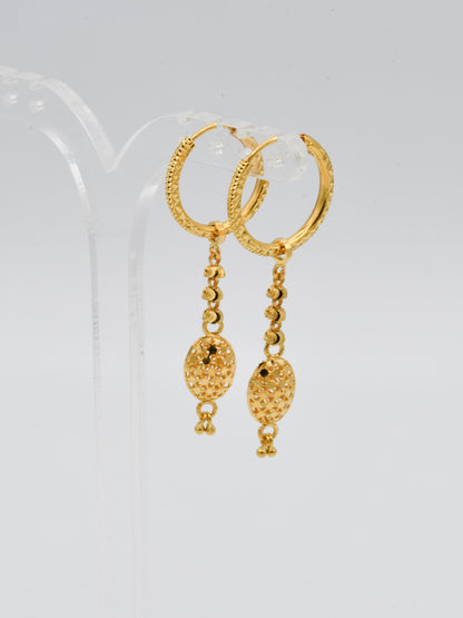 22ct Gold Ball Bali