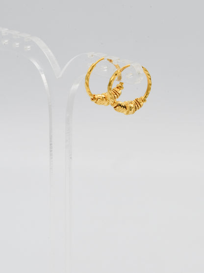 22ct Gold Ball Bali