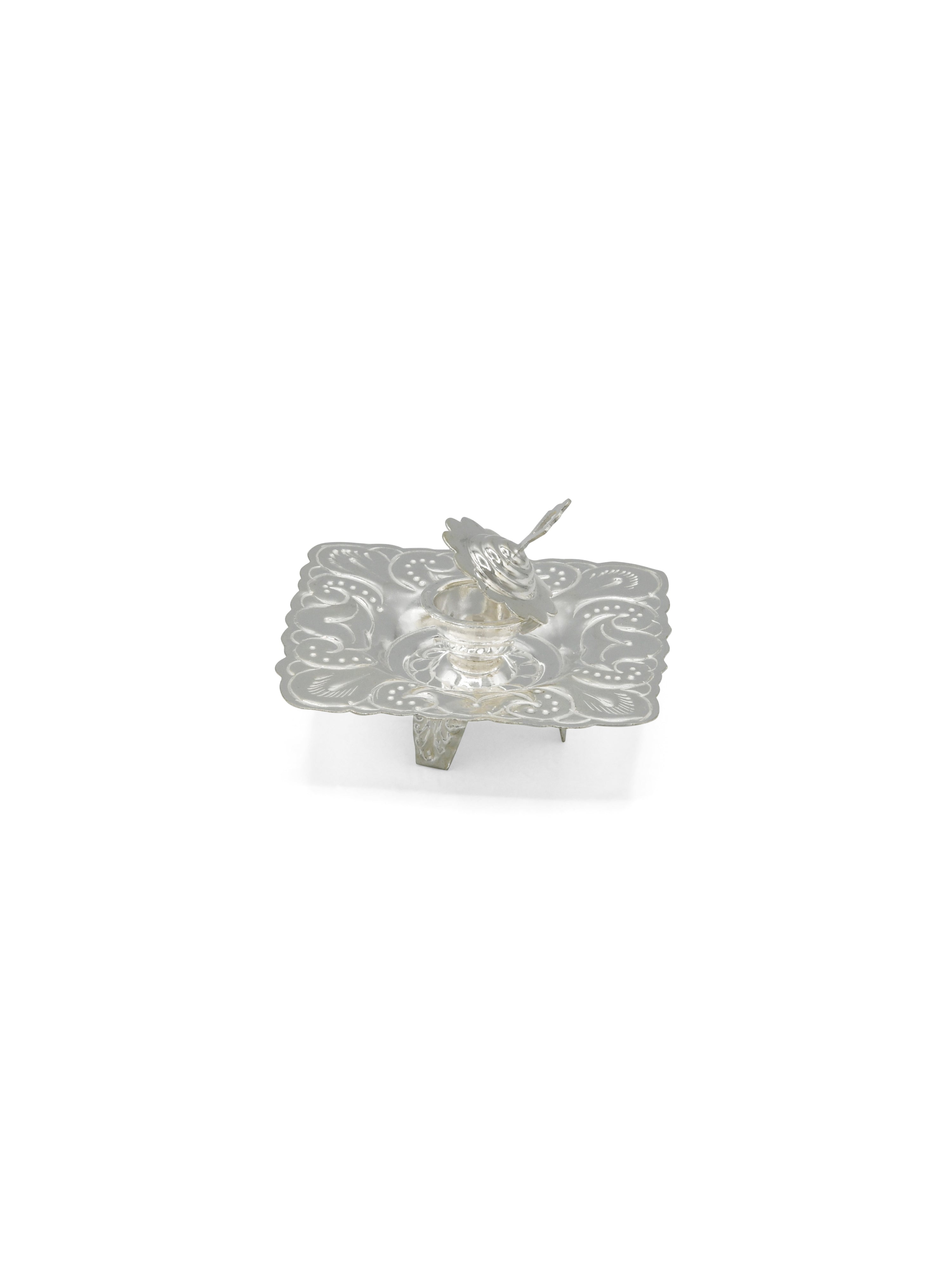 Silver Sindoor Box - Roop Darshan