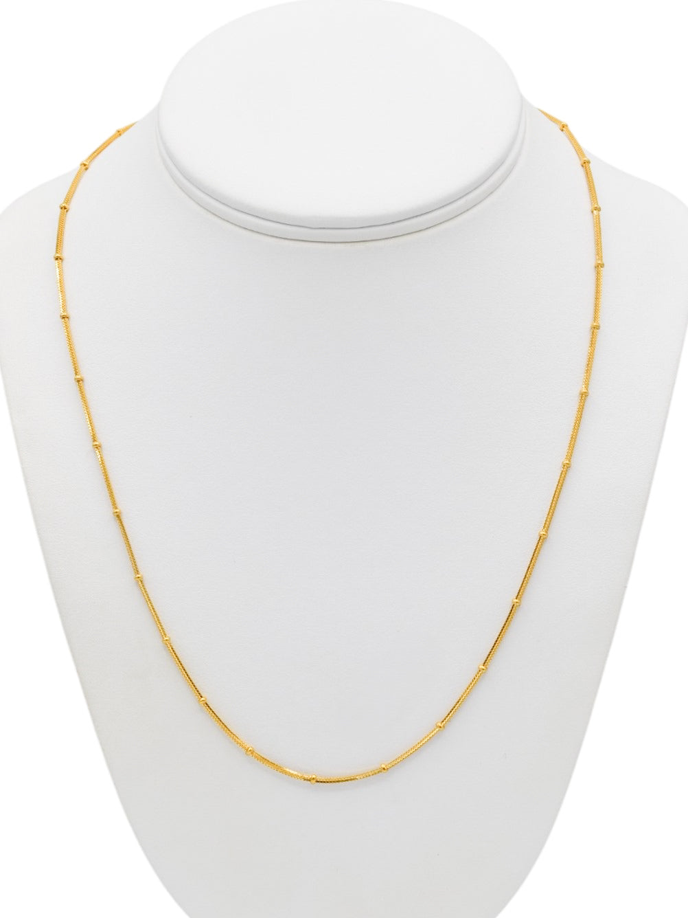 22ct Gold Ball Fancy Chain
