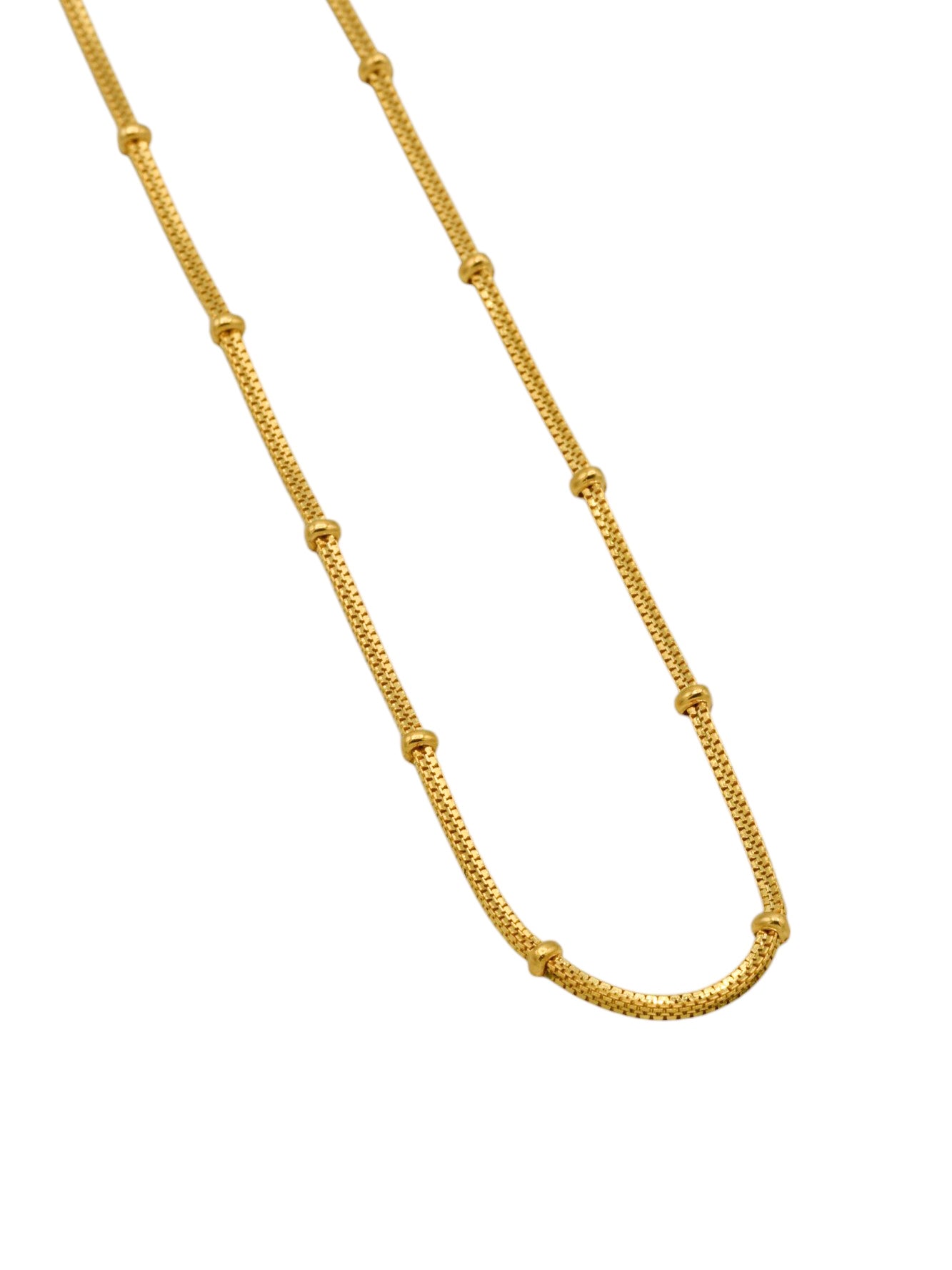 22ct Gold Ball Fancy Chain