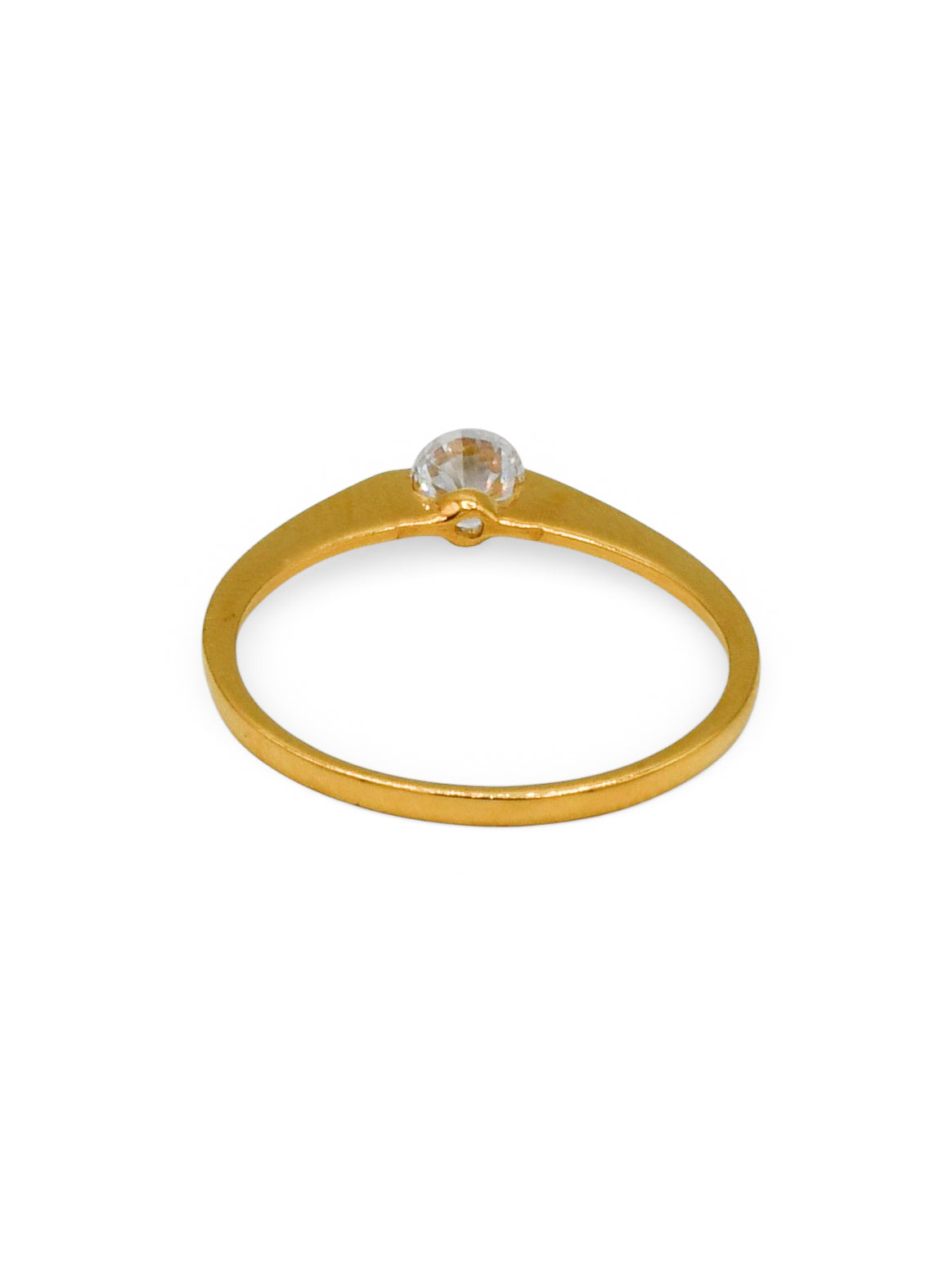 22Ct Gold CZ Ladies Ring